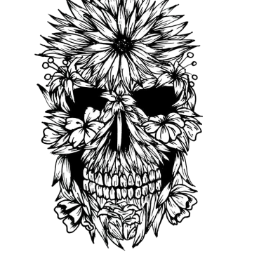 #FlowerSkull